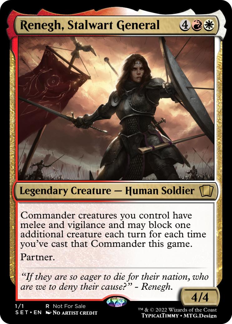 Renegh, Stalwart General — MTG Forum