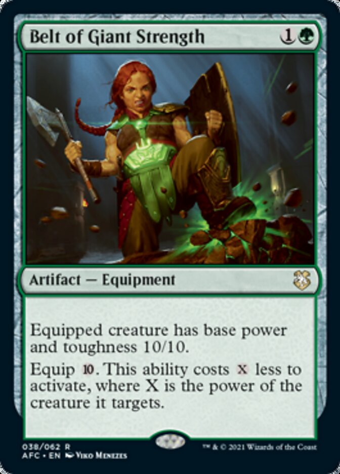 Aura of Courage Realms Commander Commander Deck mtg.wtf