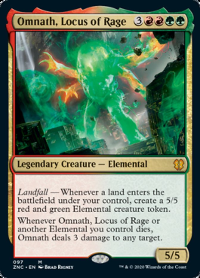 Land's Wrath Zendikar Rising Commander Commander Deck mtg.wtf