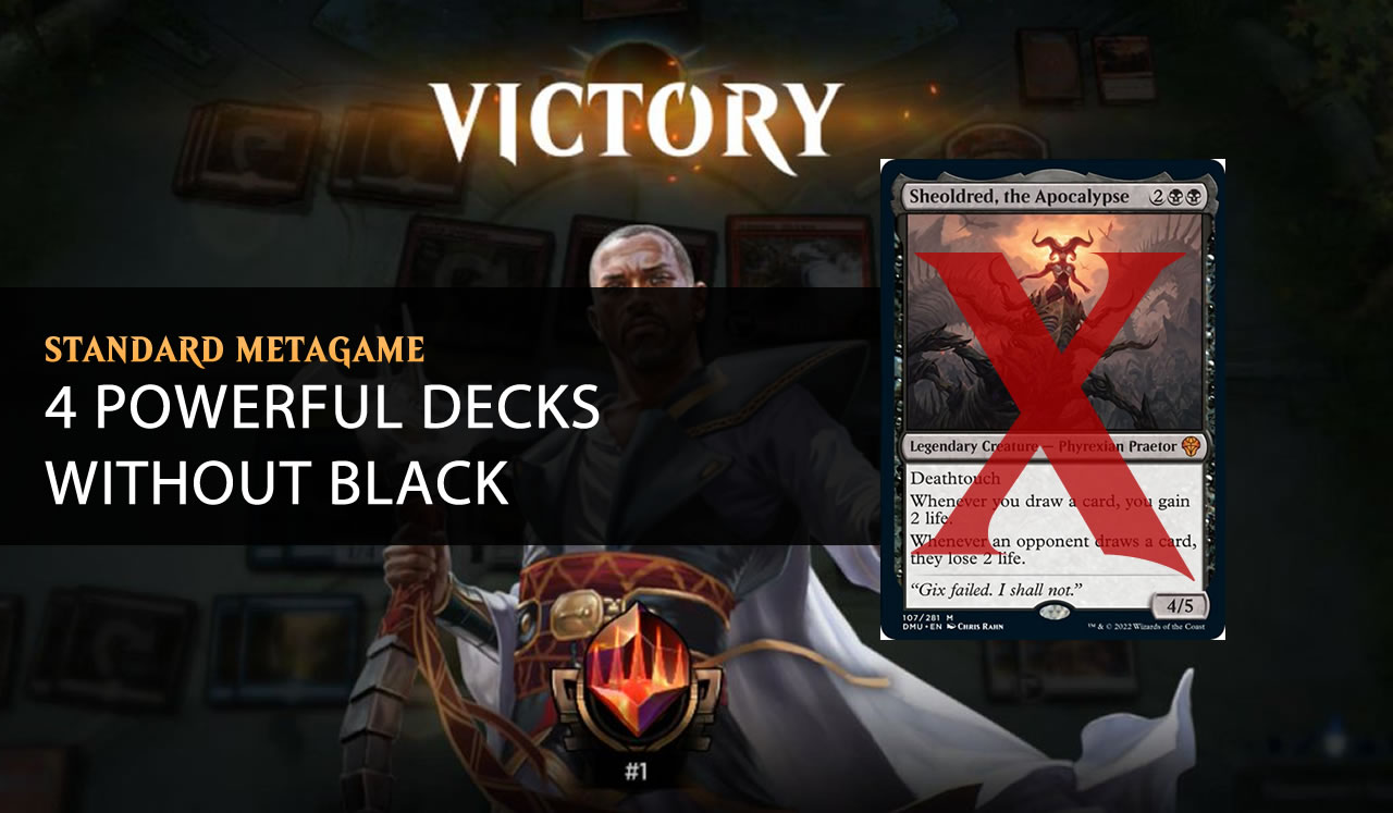 4 Powerful and Fun Standard Decks without Black • MTG DECKS