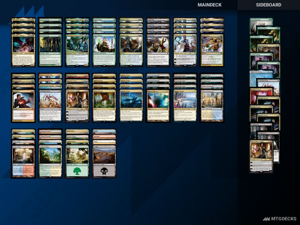 Top 8 Pioneer Decks from Hareruya Pioneer BanCho Decisive battle in Shizuoka on 20200809