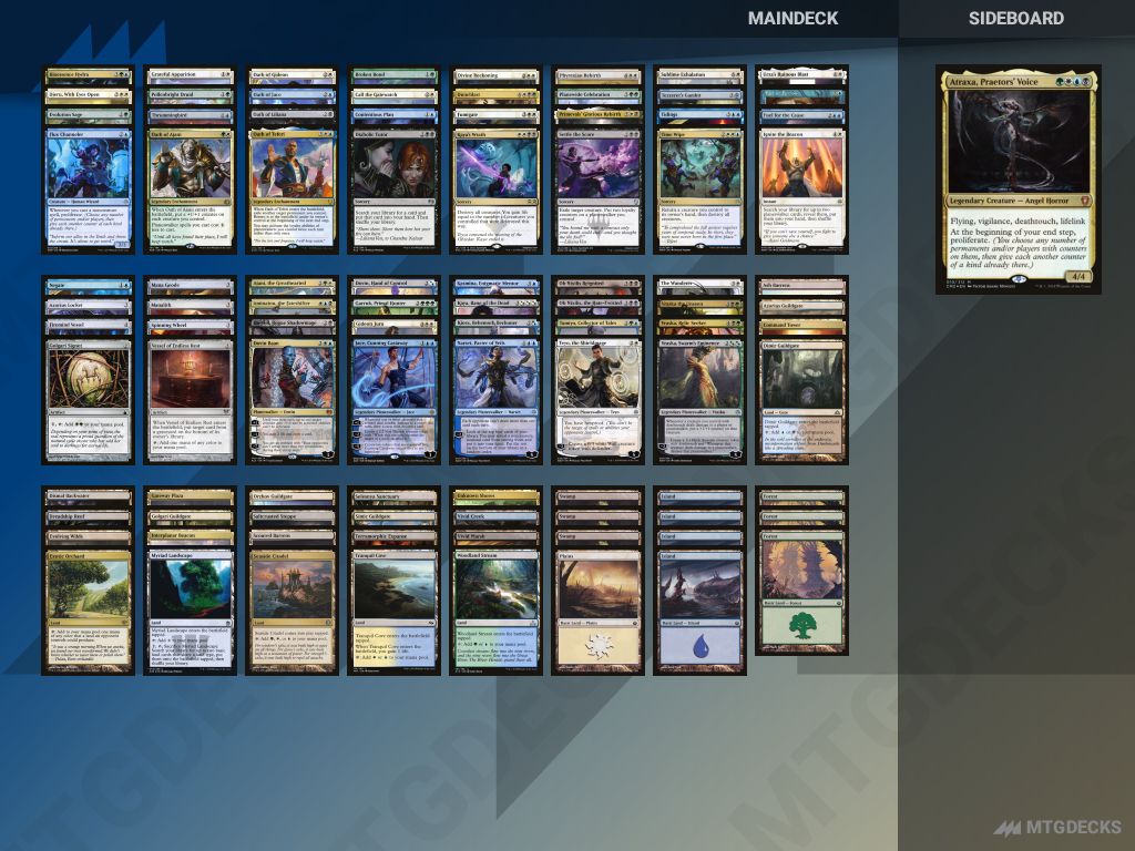 Planeswalker a Commander deck by holdyourfire74 MTGDECKS