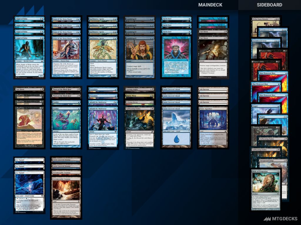 UB Faeries a Pauper deck by The_Kolaghan 𝗠𝗧𝗚𝗗𝗘𝗖𝗞𝗦