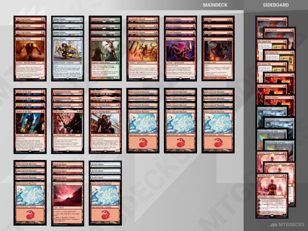 Historic Red Deck Wins 295 top decks 𝗠𝗧𝗚𝗗𝗘𝗖𝗞𝗦