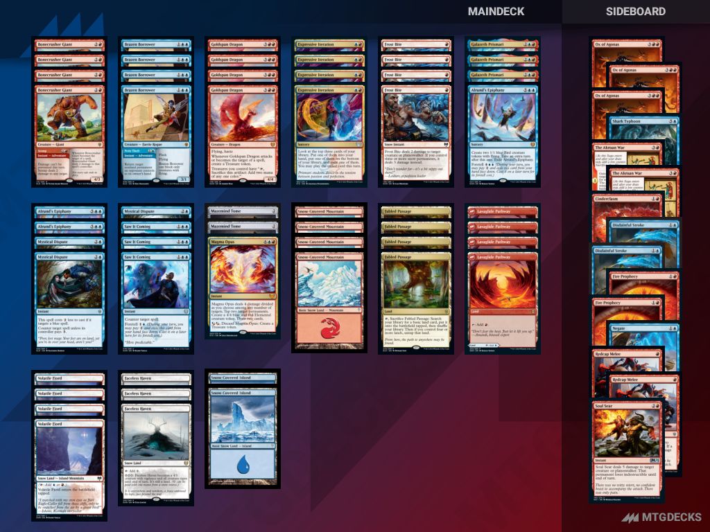Top 20 Standard Decks from May Strixhaven League Weekend MPL Standard