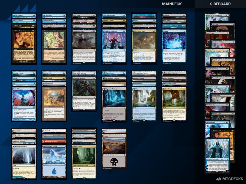 Top 20 Historic Decks from May Strixhaven League Weekend MPL Historic