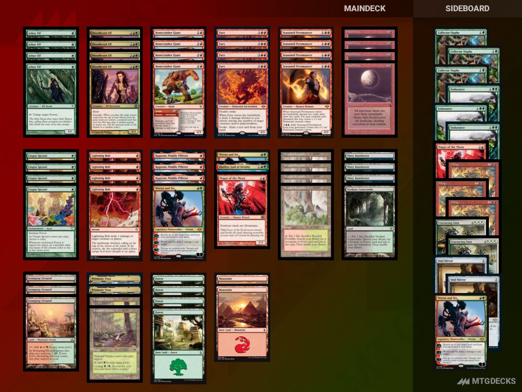 Land Destruction a Modern deck by albertoSD 𝗠𝗧𝗚𝗗𝗘𝗖𝗞𝗦