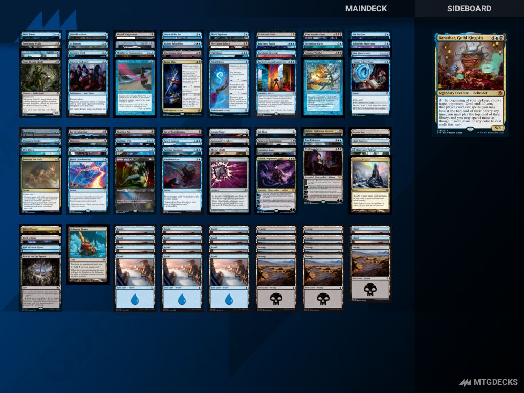 XGE EDH a Commander deck by Sonorod 𝗠𝗧𝗚𝗗𝗘𝗖𝗞𝗦