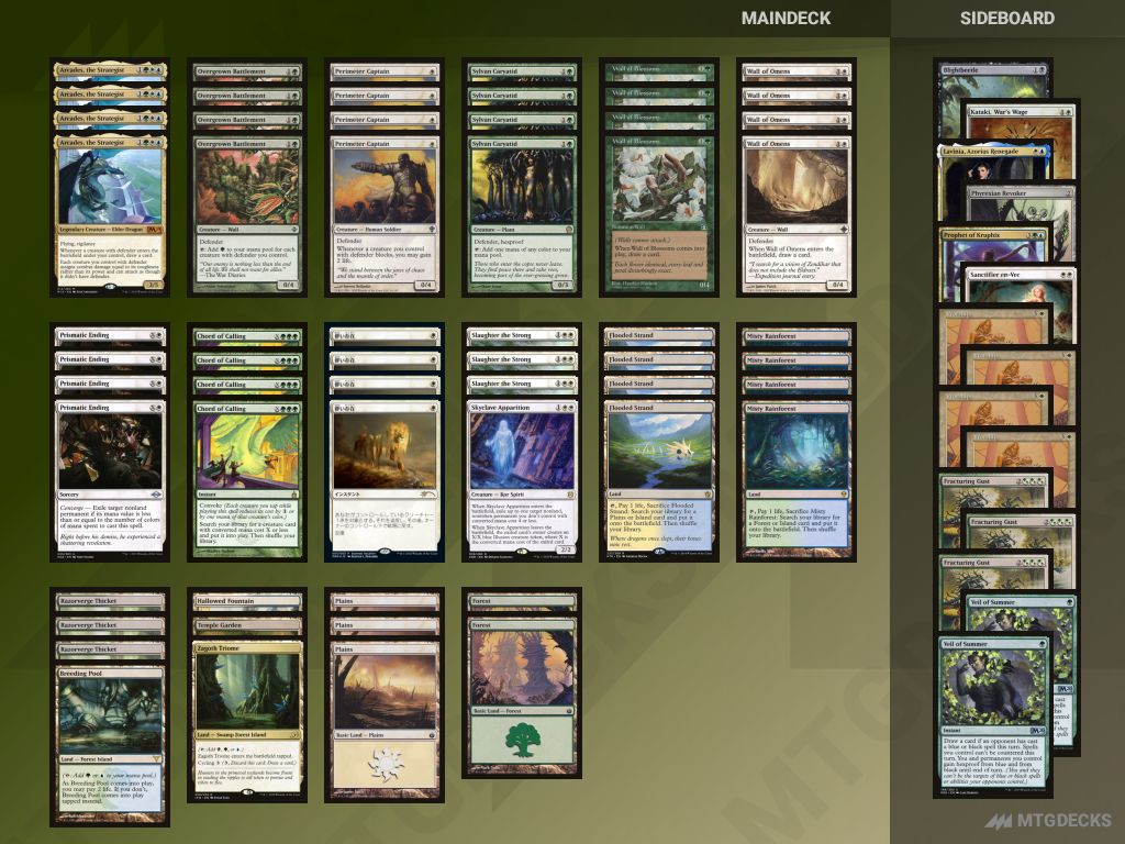 MTG Modern Walls Attack top decks MTGDECKS