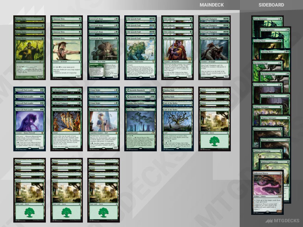 Greenwashing v1.2 a Explorer deck by Santosvella • MTG DECKS