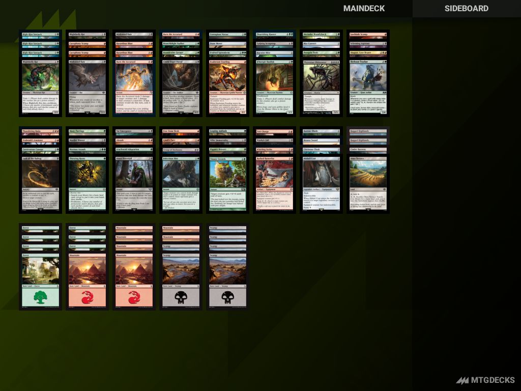 MTG Legacy budget decks October 2023 • MTG DECKS