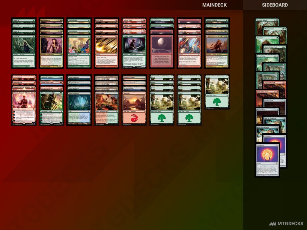 Land Destruction a Modern deck by Marco Pellegrini 𝗠𝗧𝗚𝗗𝗘𝗖𝗞𝗦