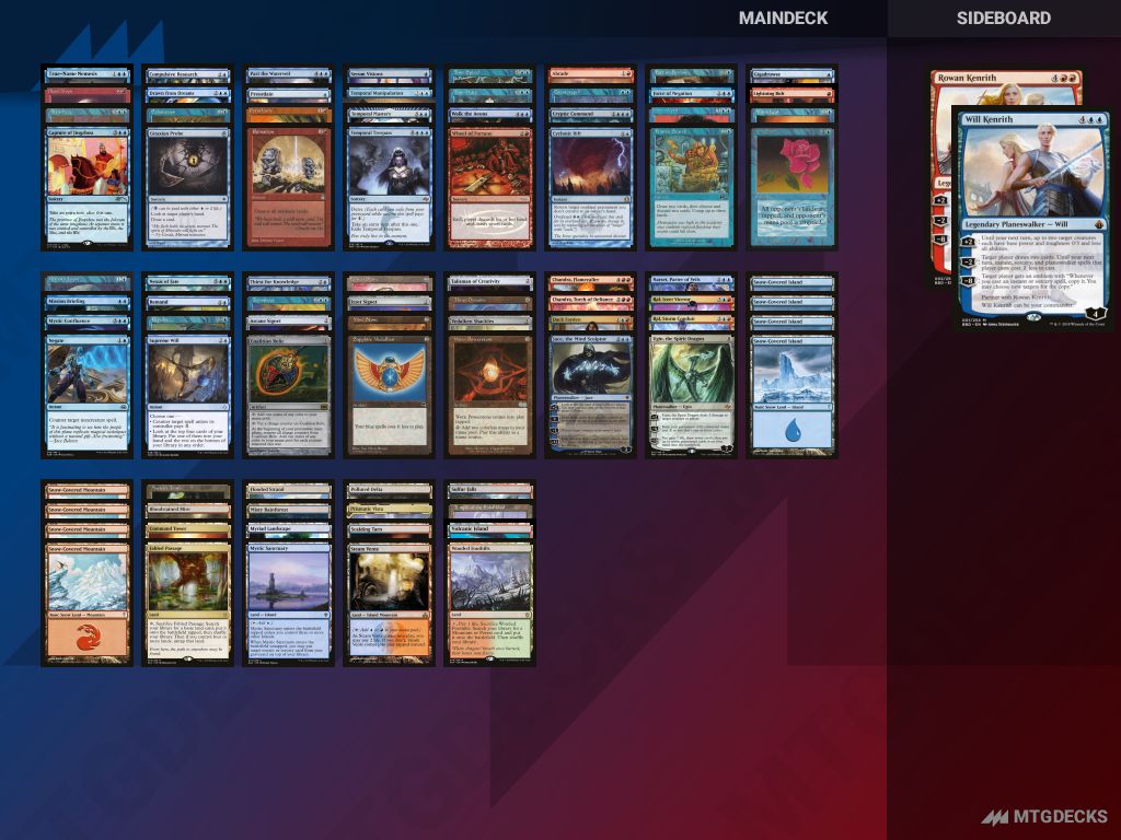 Top 16 Commander Decks from Zap Janvier Palaiseau (France) on 202001