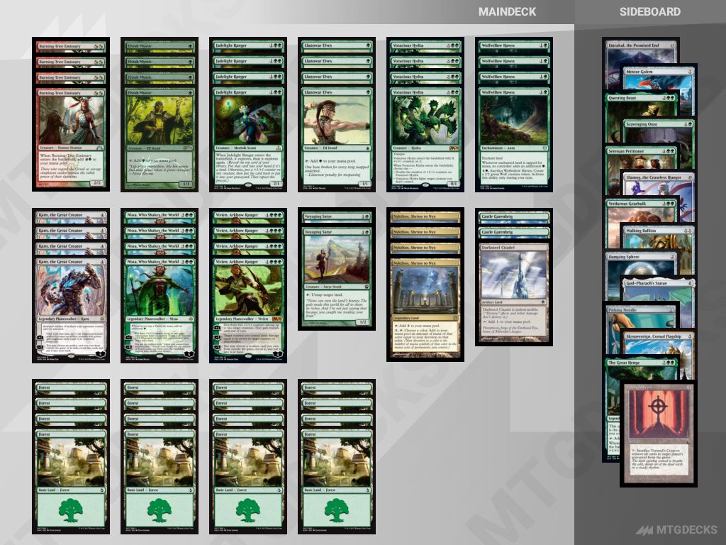 Top 16 Pioneer Decks from MTGO Pioneer Preliminary 12106058 on 20200314. Winner of the event