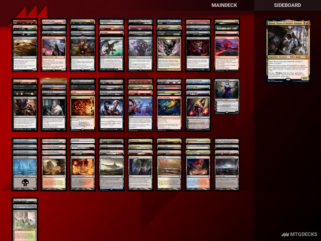 Top 4 Commander Decks from DCM May 2020 XMage on 20200520. Winner