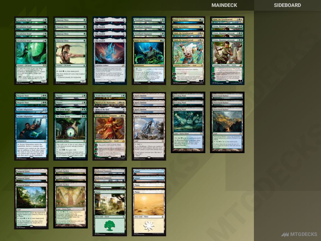 Ooze a Historic deck by ciaron1988 𝗠𝗧𝗚𝗗𝗘𝗖𝗞𝗦
