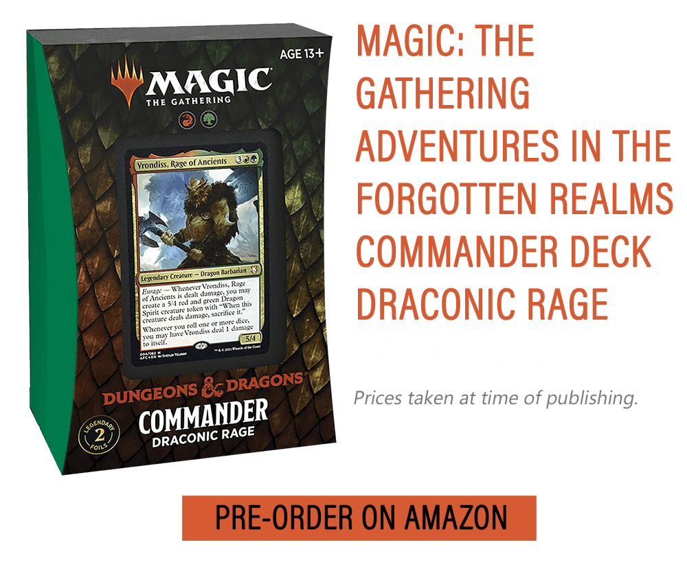 MTG D&D Realms Commander Decks Release Day Where to Buy & More