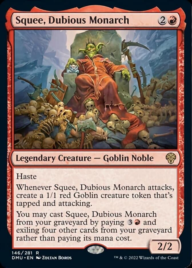 Squee, Dubious Monarch MTG Rocks