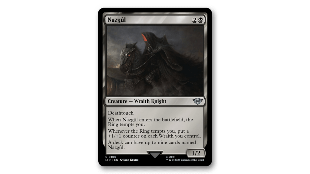 Top 10 Most Expensive Lord of the Rings MTG Cards