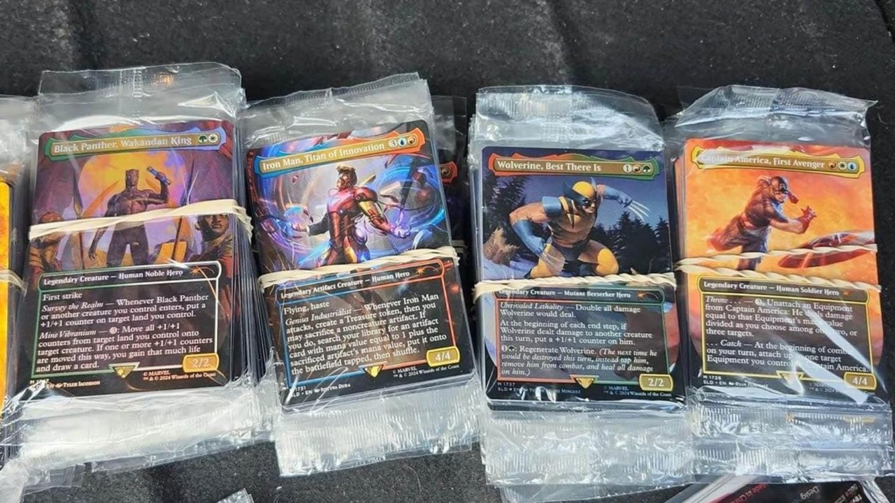 MTG Marvel Leak Reveals Four Legendary Superheroes