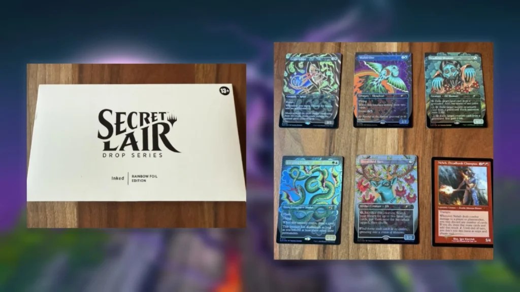 Bizarre EyeThemed Secret Lair "Leaked" Via MTG Event(05)