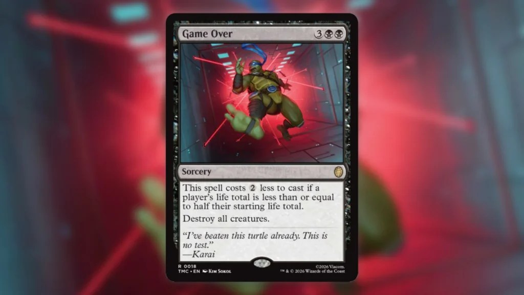 MTG TMNT Commander Spoilers Include Bizarre Seaweed Board Wipe
