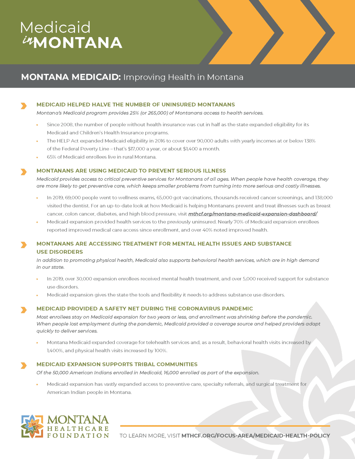 Montana Medicaid Improving Health in Montana Montana Healthcare