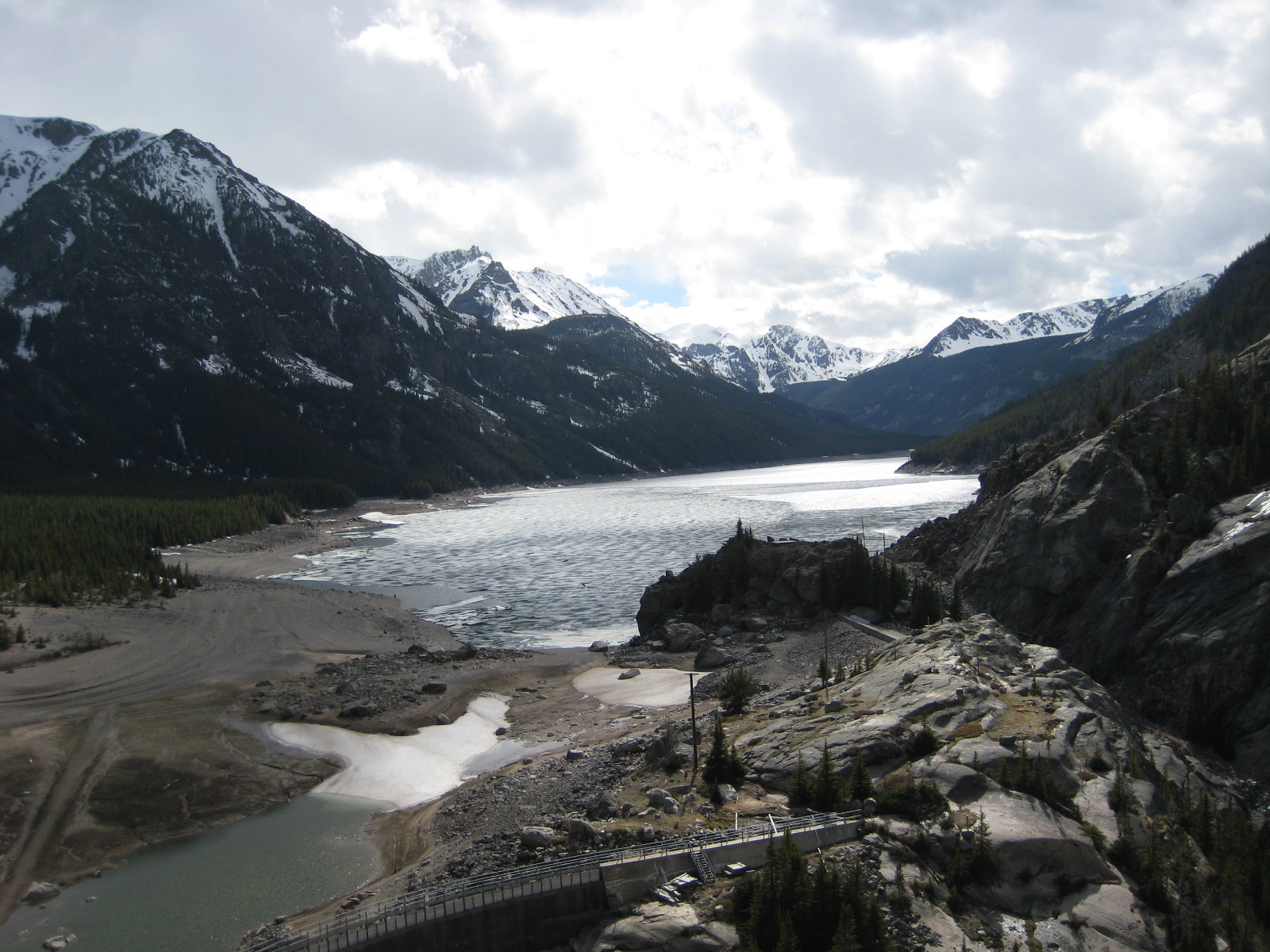 Hiking to Mystic Lake Beartooth Mountains