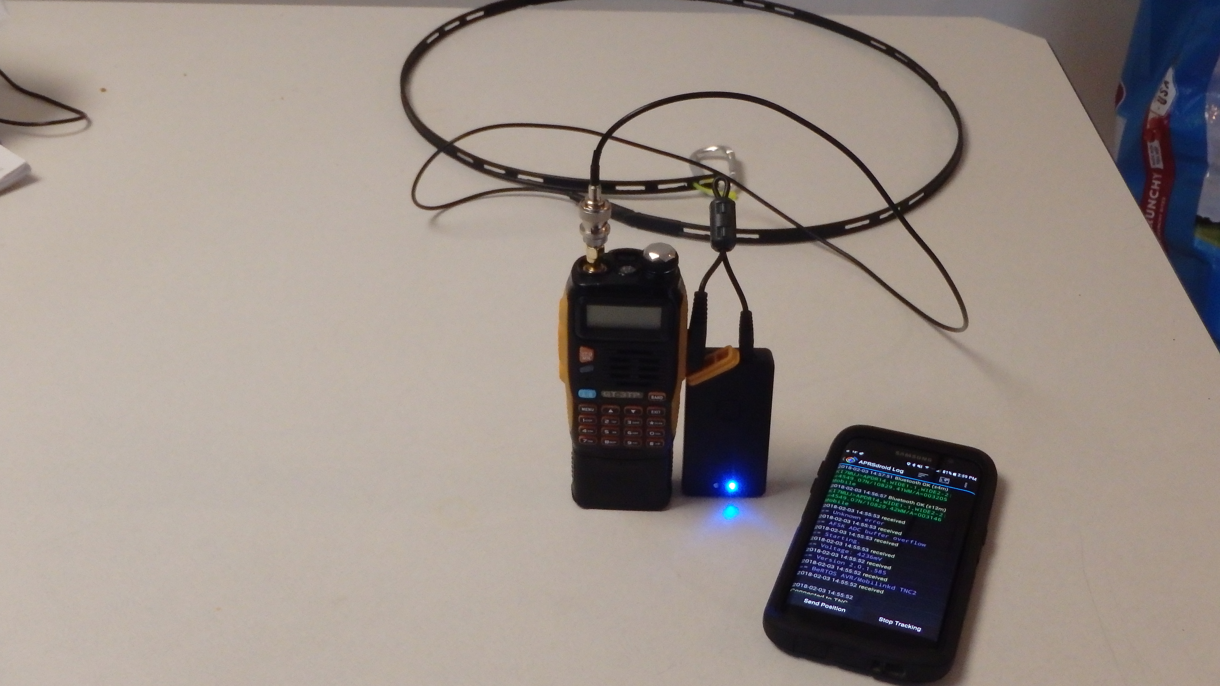 Hiking with Ham Radio