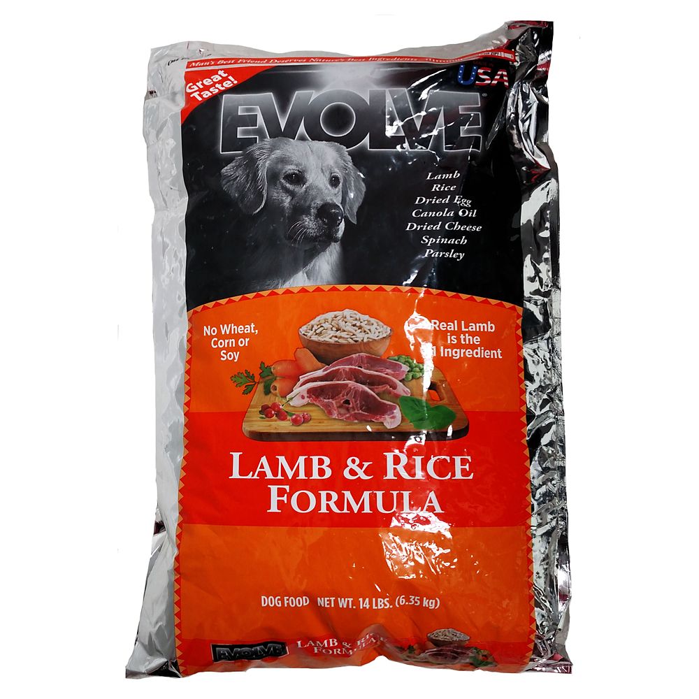 Evolve Lamb & Rice Formula Dog Food QUEZOO