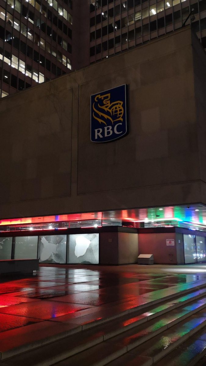 Nous ne nous arrêterons pas Le siège social de la RBC attaqué à