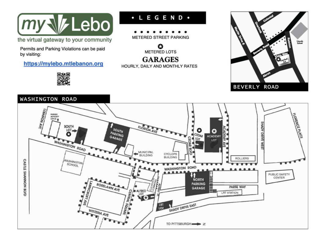 Parking Mt. Lebanon, PA