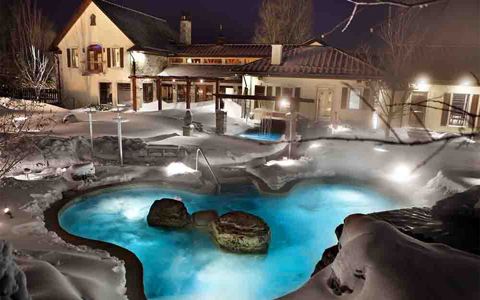 6 Incredible Winter Spas Near Montreal