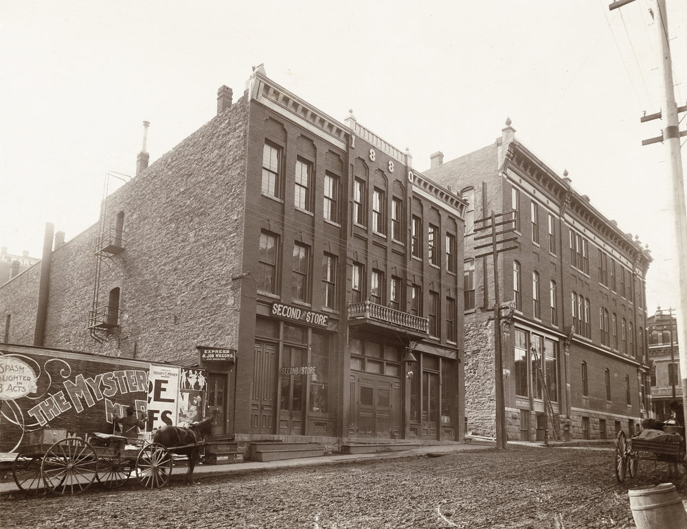 Ming's Opera House, Helena, Montana, 1898. Montana Memory Project