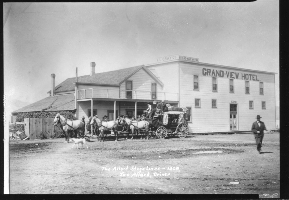 1909 Polson, Montana, Stagecoach Station Montana Memory Project