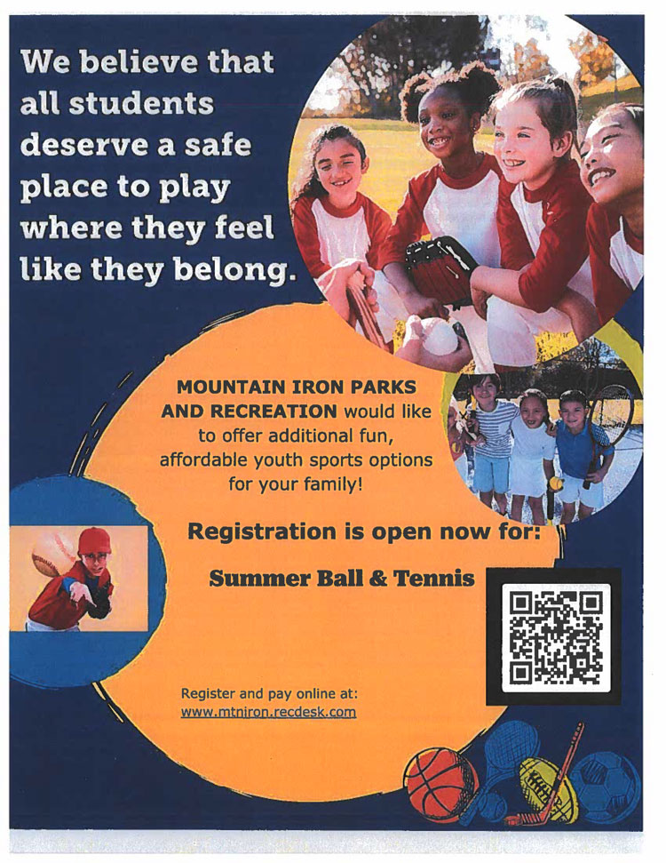 recreation City of Mountain Iron