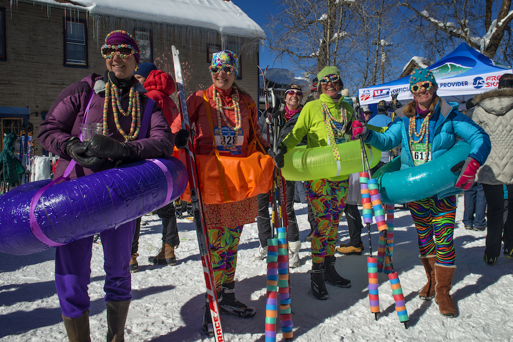 Looping' It Up Crested Butte Alley Loop Nordic Ski Race