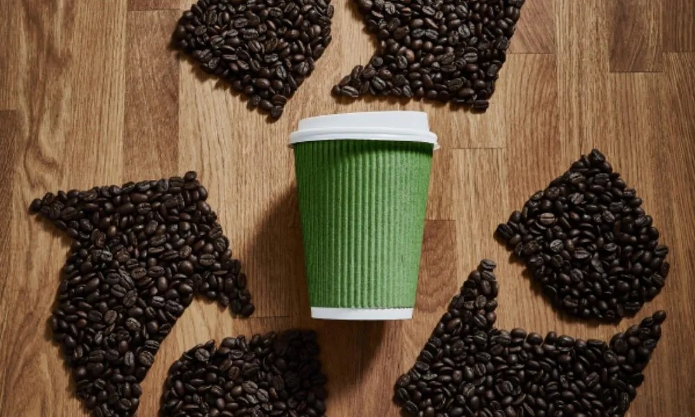 Understanding the Mobius loop on recyclable coffee bags and cups