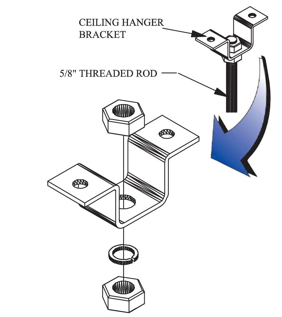 Ceiling Hanger Brace Kit - Metal-Tech Partners