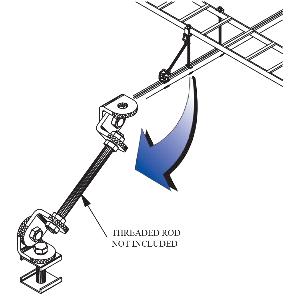 Angled Drop Rod Bracing Kit MetalTech Partners