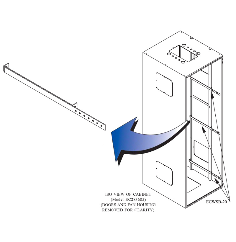 Cable Wire Bracket (ECWSB20) MetalTech Partners