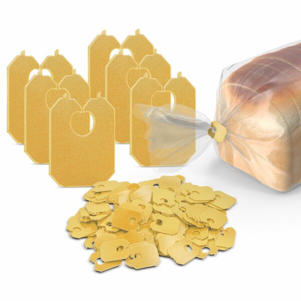 MT Products Plastic Bread Clips 7/8" x 1 1/8" inches 100 Pieces