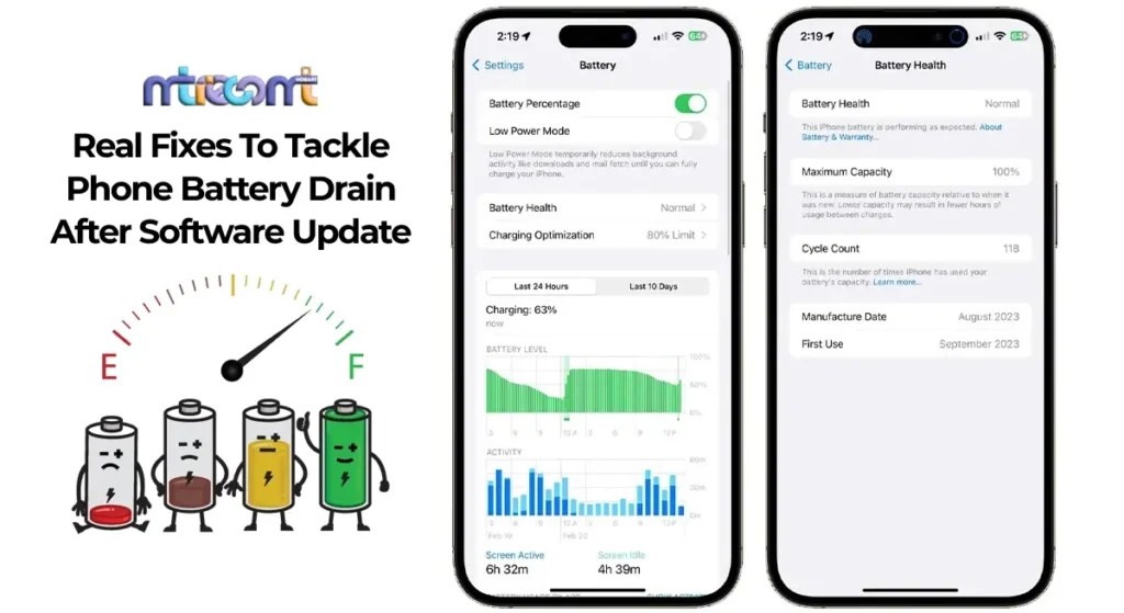 Phone Battery Drain After Update – Causes & Fixes Explained