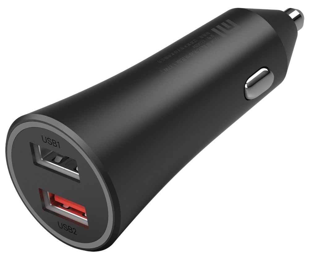 АЗУ Xiaomi Mi 37W Dual Port Car Charger black (GDS4147GL) купить по