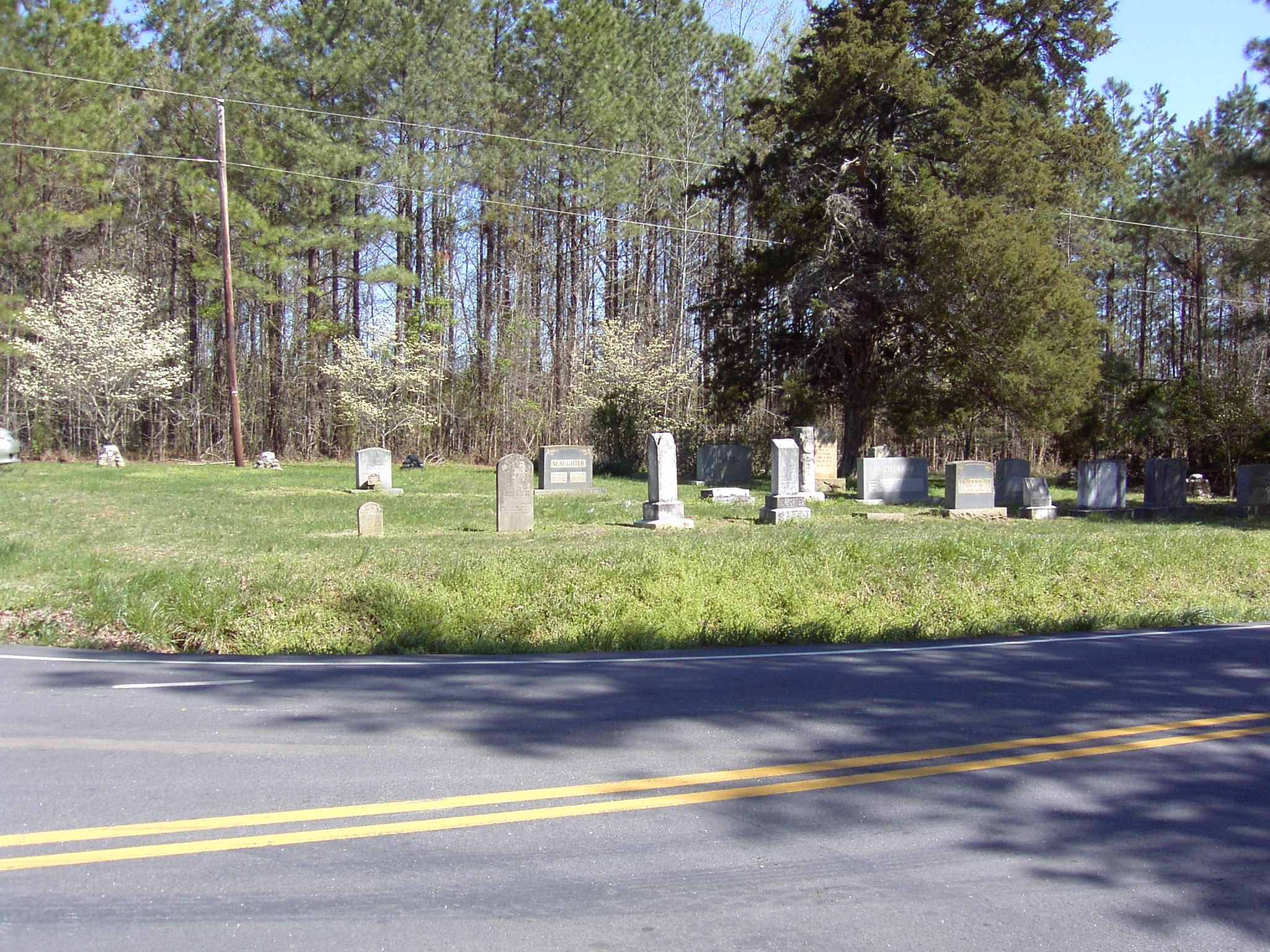 Slaughter Cemetery, Berea, NC MTS Family
