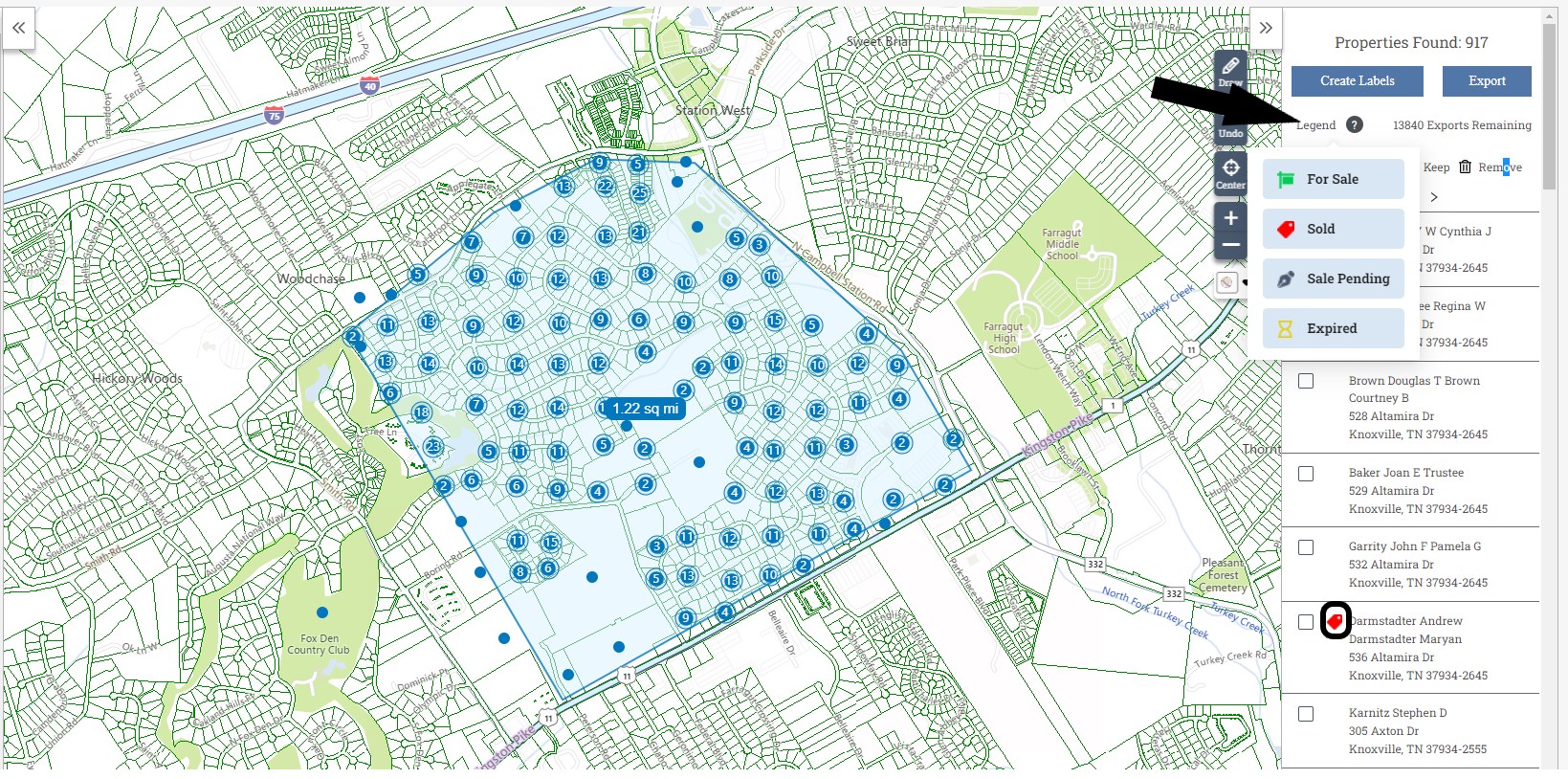Prospecting Overview MLS Tax Suite Help Center