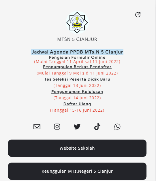 agenda 2023 online Ppdb Online T.p 2022-2023 – Website Resmi Mts Negeri 5 Cianjur