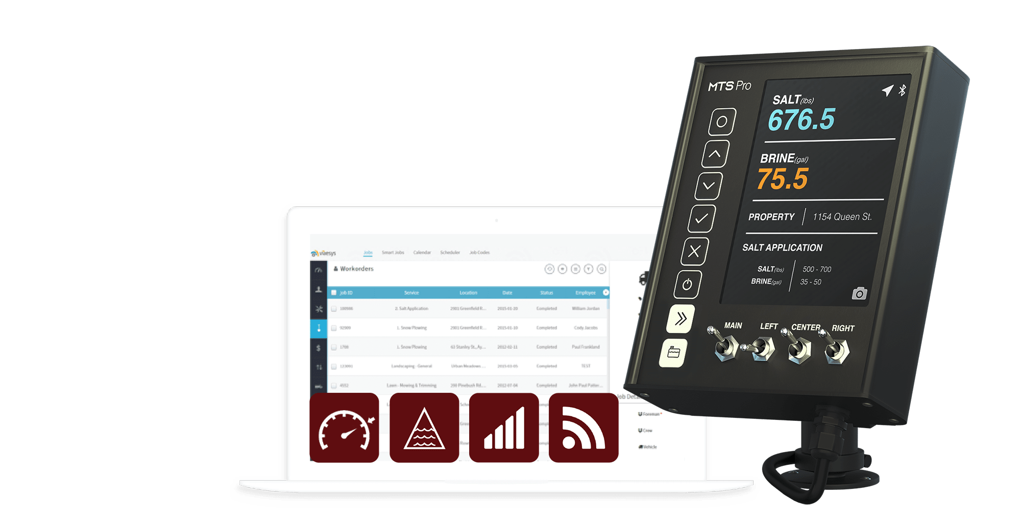 MTS Pro — Universally compatible salt tracking system