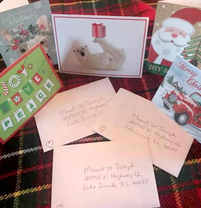 Christmas Card Project Mount Saint Joseph Association