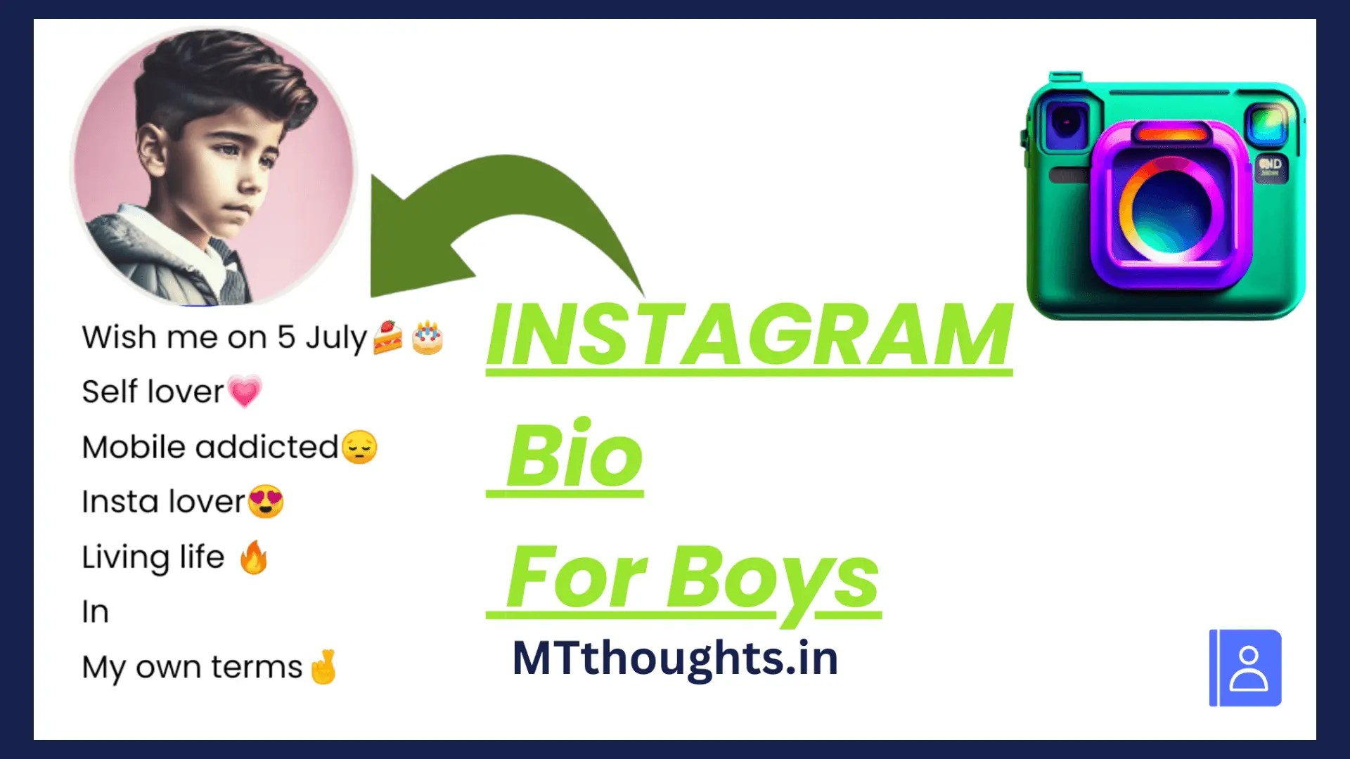250+ Instagram Bio Ideas For Boys 2023 (Copy And Paste Easily)